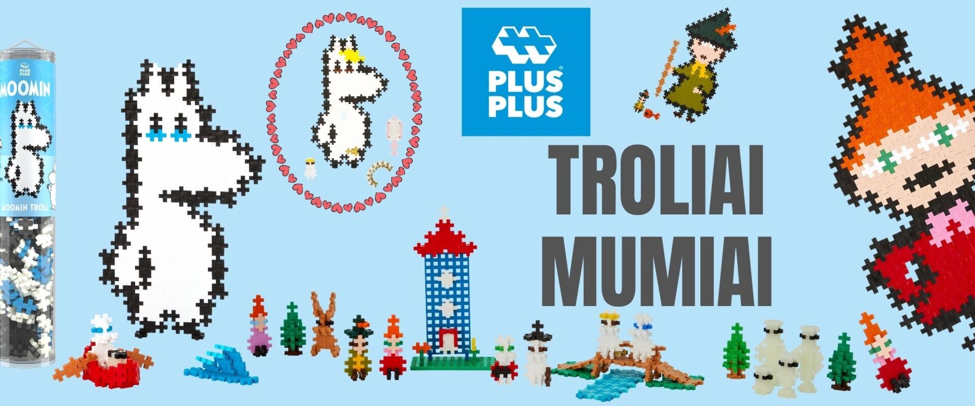Plus Plus Troliai Mumiai