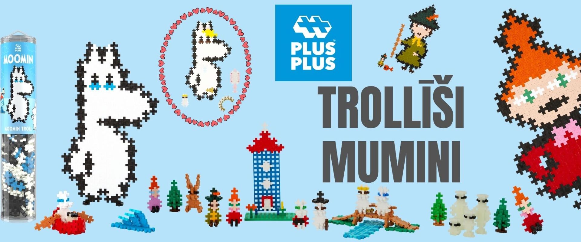 Plus Plus Trollīši Mumini