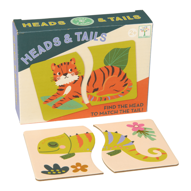 Educational game Heads & Tails, Jungle