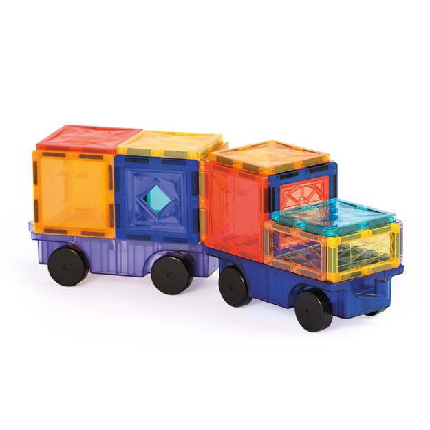 LUDI magnetilised ehitusklotsid ratastega 5