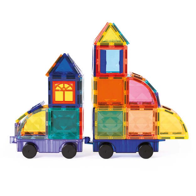 LUDI magnetilised ehitusklotsid ratastega 6