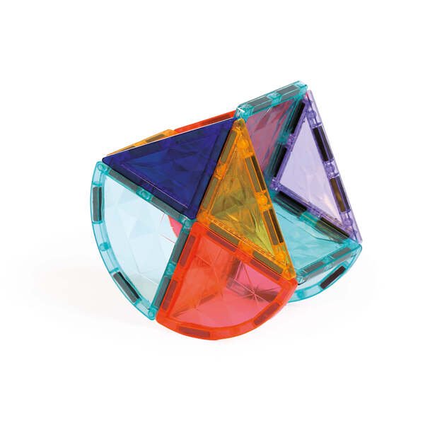 LUDI magnetilised ehitusklotsid ratastega 7