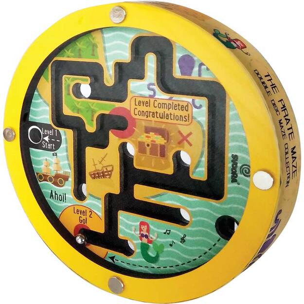 Svoora puidust kahekordne kettalabürint, Piraadid 2