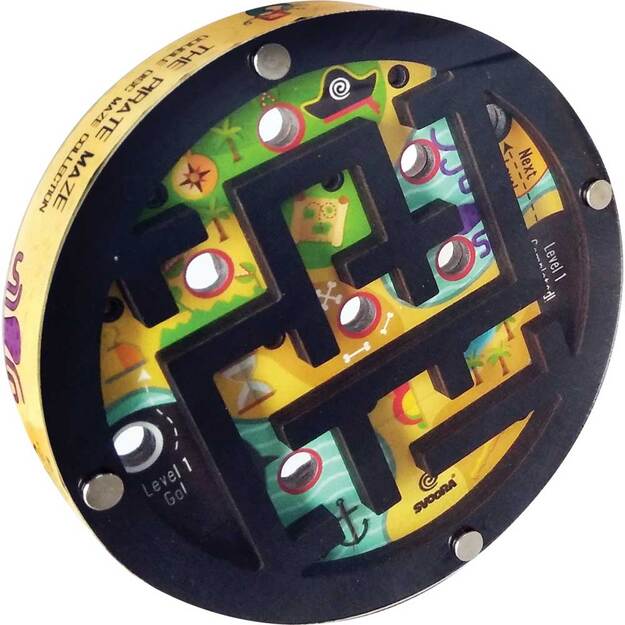 Svoora puidust kahekordne kettalabürint, Piraadid 3