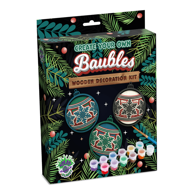 Splat Planet 3D puidust kunstikomplekt, Jõuluehted