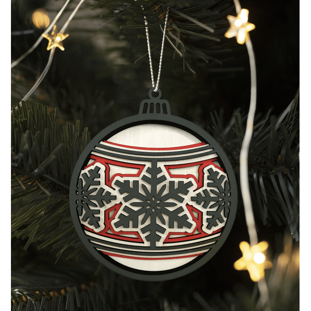 Splat Planet 3D puidust kunstikomplekt, Jõuluehted 3