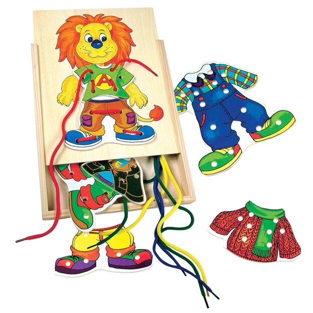 Medinis varstukas, Aprenk liūtą, 3+