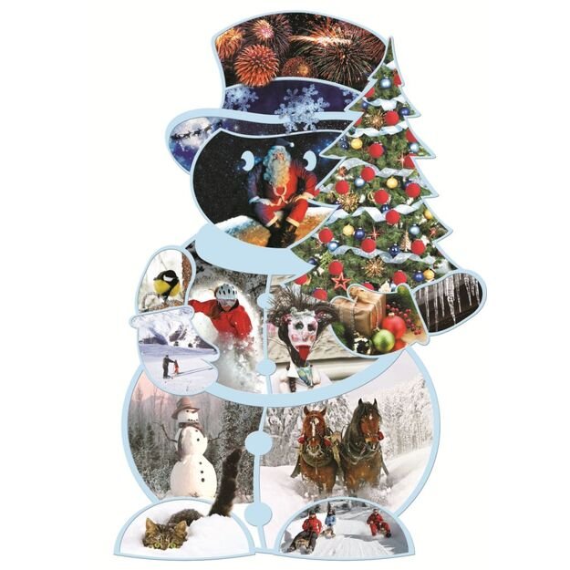 Lavinanti maxi dėlionė SEASONS (Anglų kalba), 3-6 metų vaikams 4