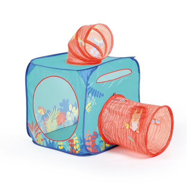 LUDI spēļu tunelis, telts Mazais pētnieks