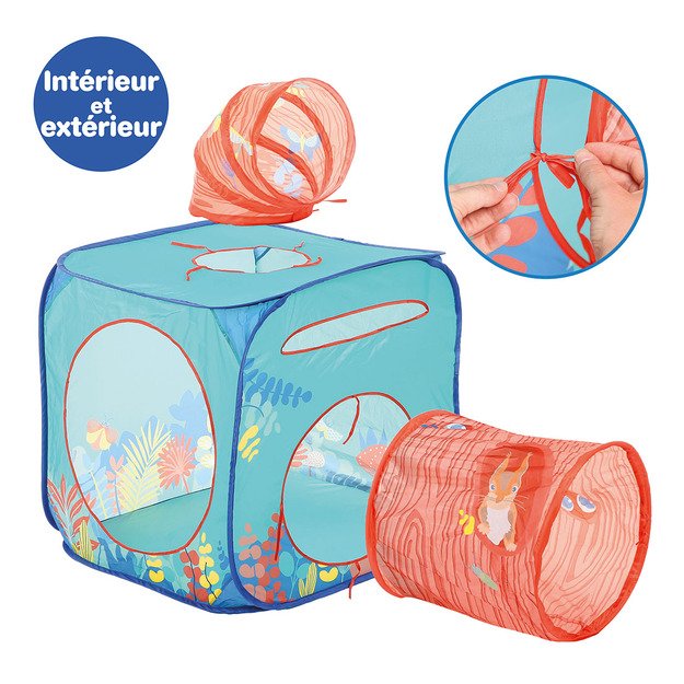 LUDI spēļu tunelis, telts Mazais pētnieks 1