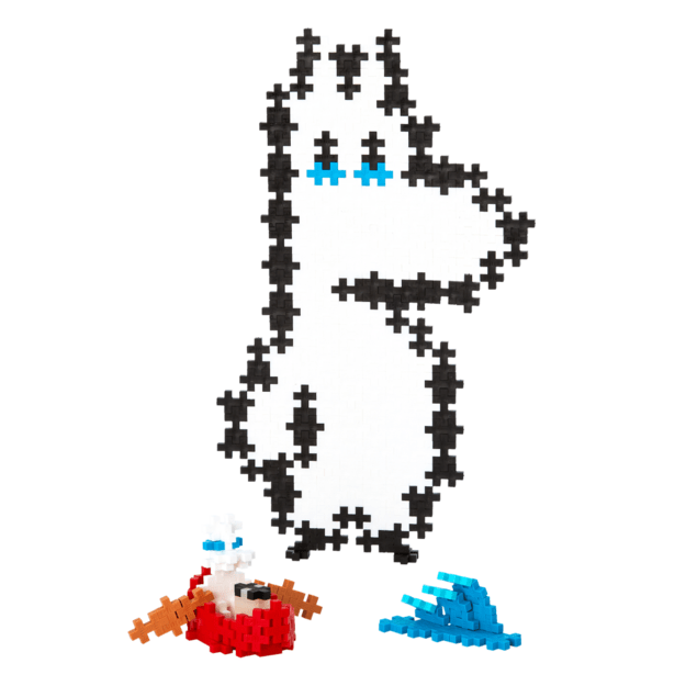 Plus Plus construction toy Moomin Troll, 270 pcs. 1