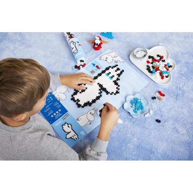Plus Plus construction toy Moomin Troll, 270 pcs. 4