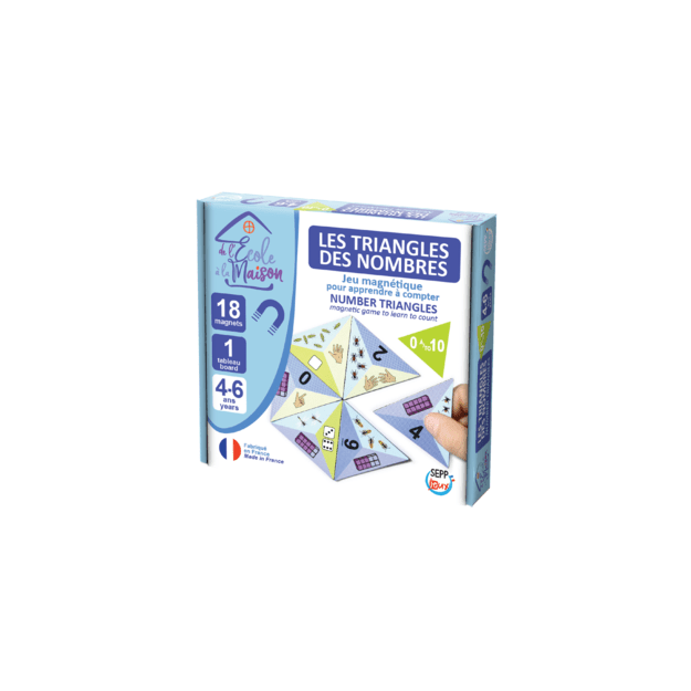SEPP Magnetic logic game Number triangles 1
