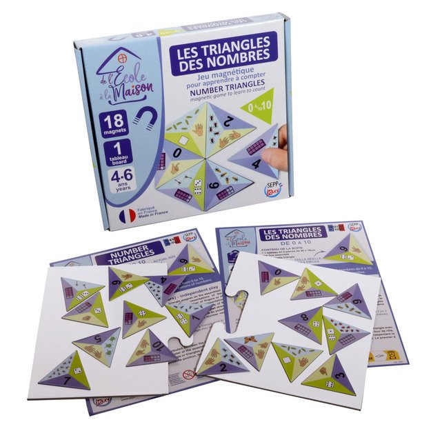 SEPP Magnetic logic game Number triangles