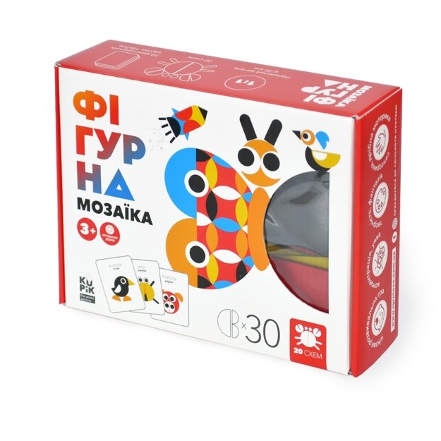 Igroteco Shape mosaic, 30 pcs.