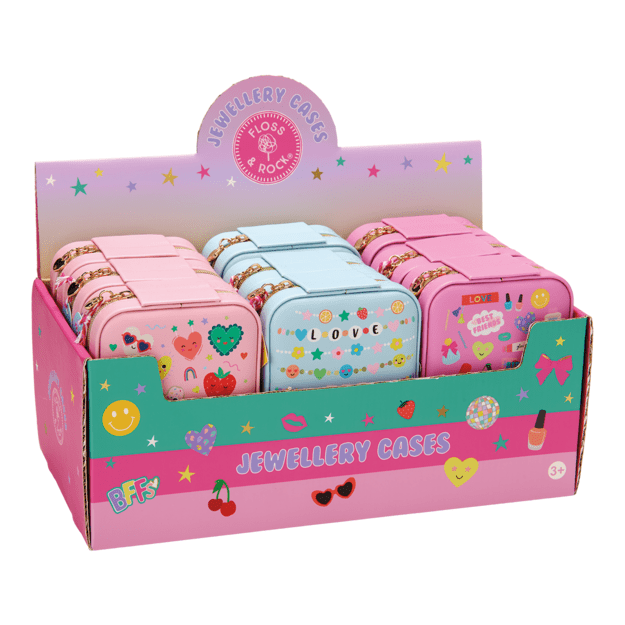 Soft jewellery case with zipper, Best Friends