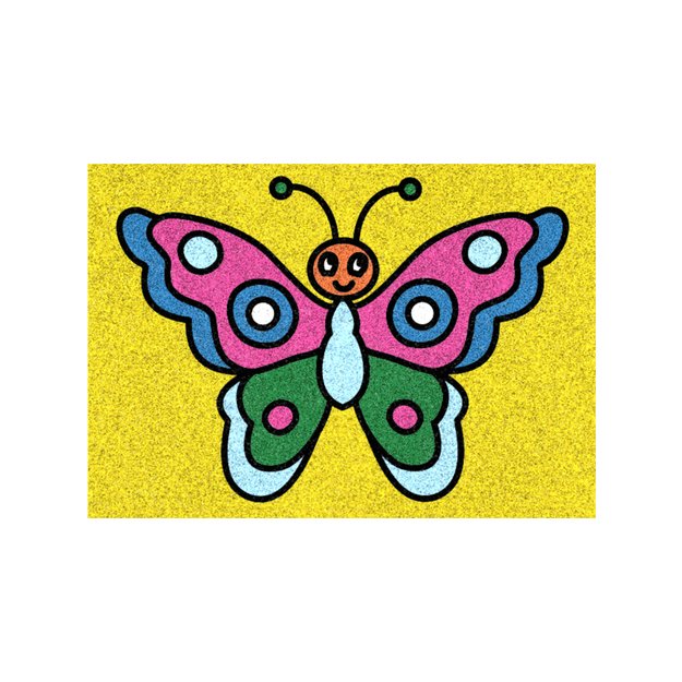 Red Castle kūrybinis smėlio rinkinys, Drugelis ir Ančiukas 3