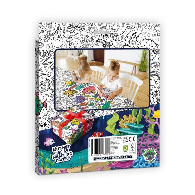 Splat Planet krāsošanas galdauts, Jūra 1