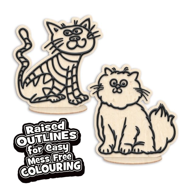 Splat Planet savivärvimise komplekt, Kiisu 4