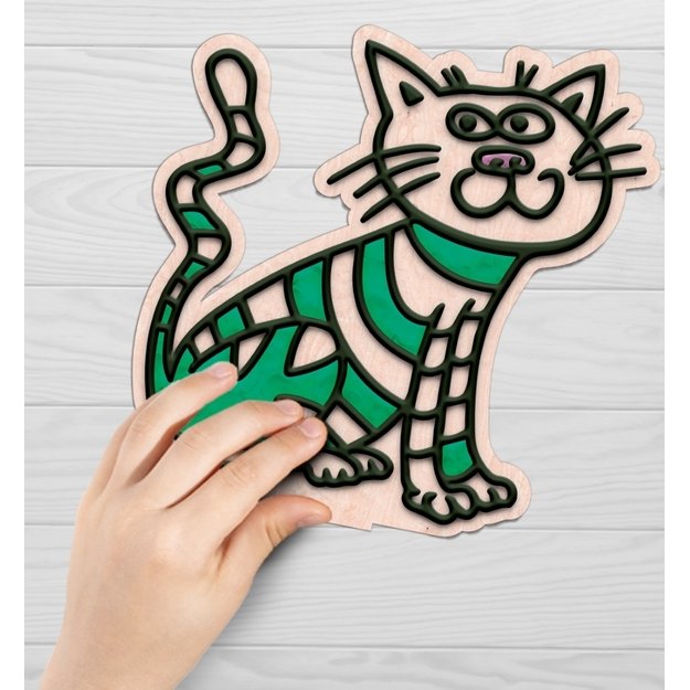 Splat Planet savivärvimise komplekt, Kiisu 5