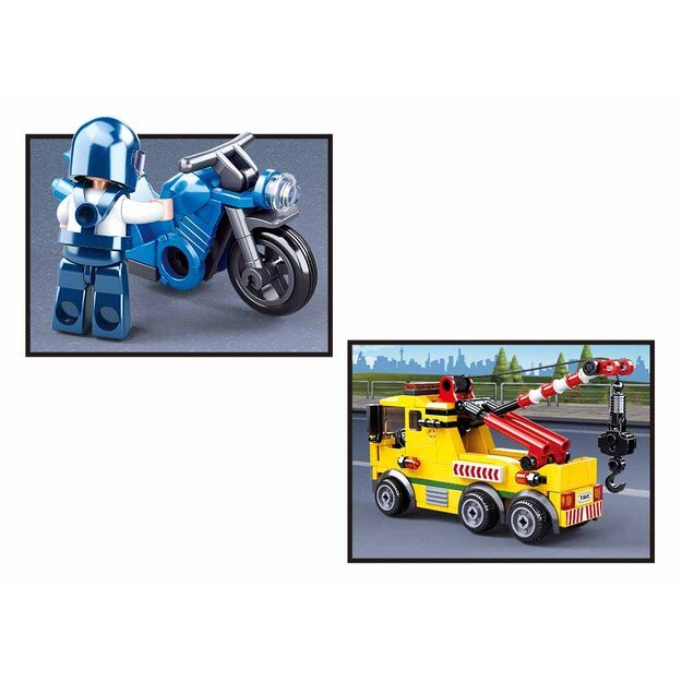 Sluban ehitusklotsid, Mobiilkraana, 205 tk. 4