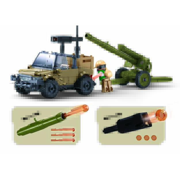 Sluban konstruktorius, Karinė D30S haubica, 138 det. 4