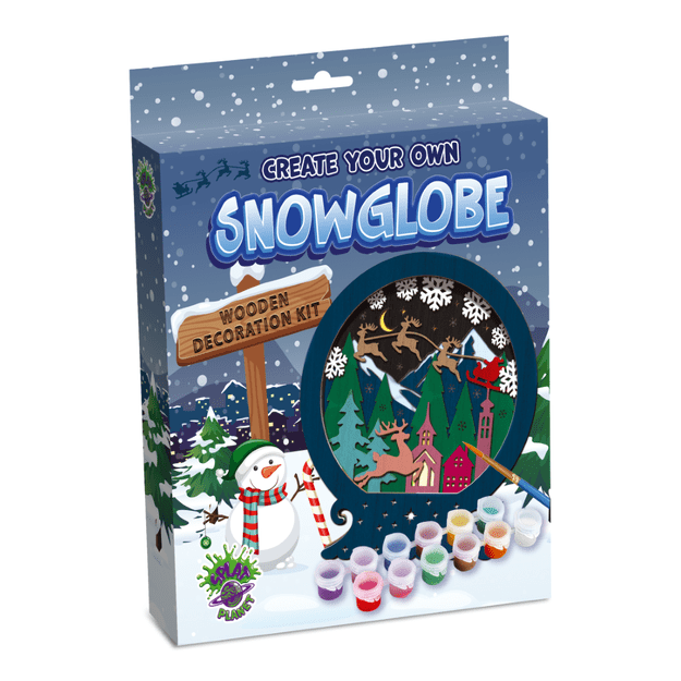 Splat Planet 3D puidust kunstikomplekt, Jõulukuul