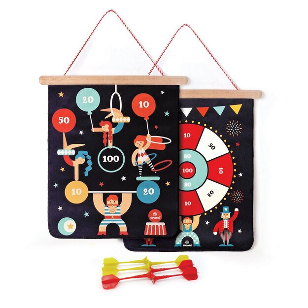 Svoora magnētiskais divpusējs šautriņu dēlis Cirks, 40 cm