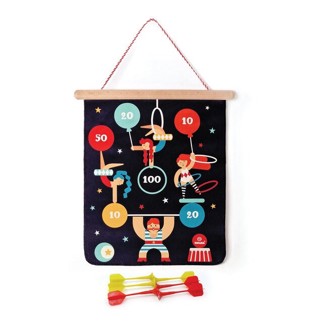 Svoora magnētiskais divpusējs šautriņu dēlis Cirks, 40 cm 2