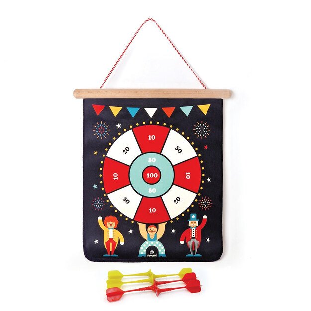 Svoora magnētiskais divpusējs šautriņu dēlis Cirks, 40 cm 1