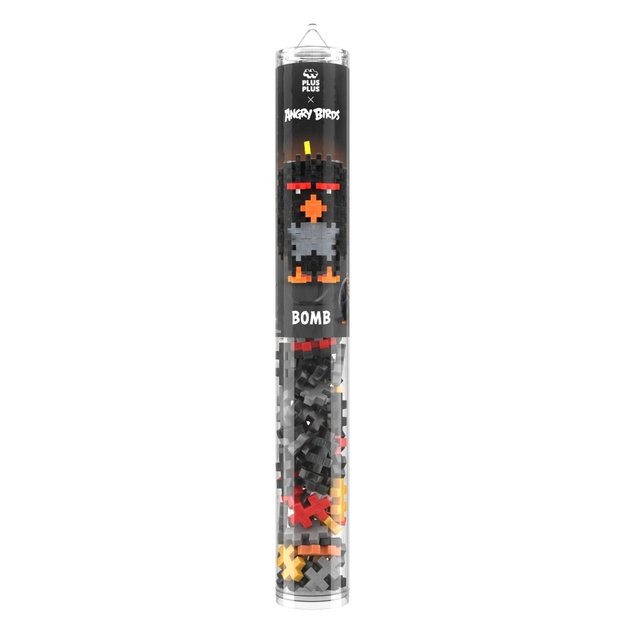 Plus Plus ehitusklotsid Angry Birds Bomb, 110 tk.