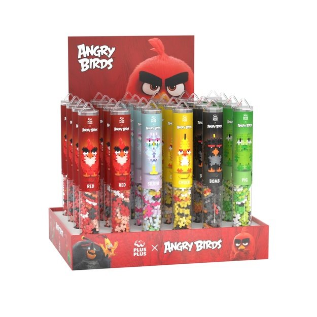 Plus Plus ehitusklotsid Angry Birds Bomb, 110 tk.
