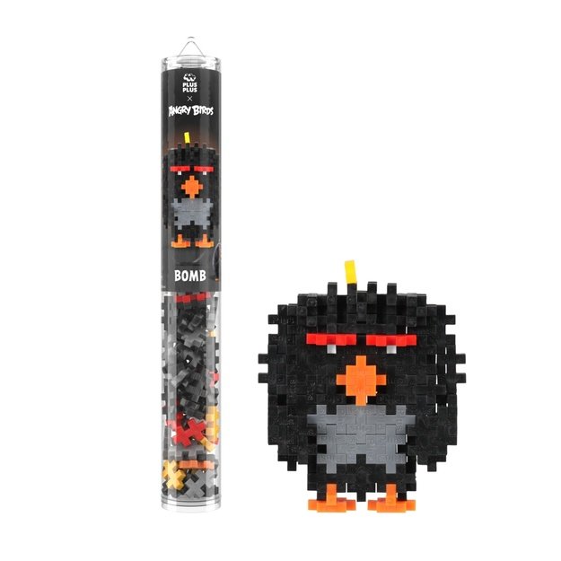 Plus Plus ehitusklotsid Angry Birds Bomb, 110 tk.