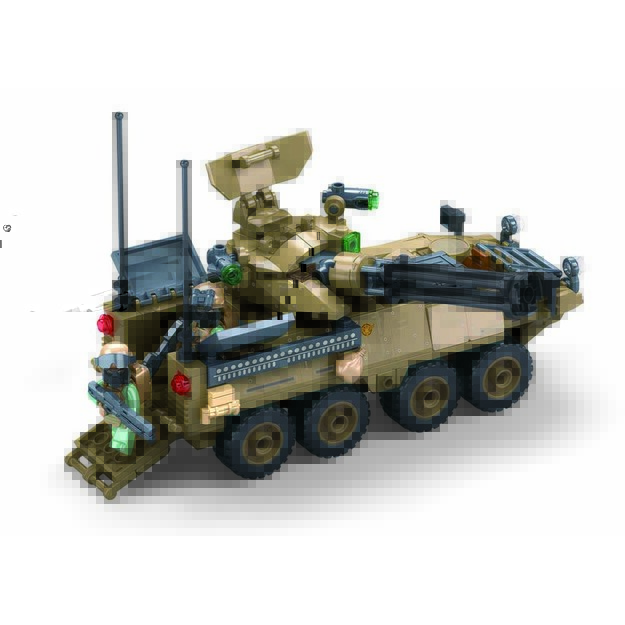 Sluban konstruktorius, Karinis šarvuotis Stryker ADS, 320 det. 3