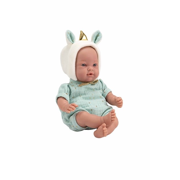 Arias kūdikėlis su vienaragio kepuryte, 28 cm 3