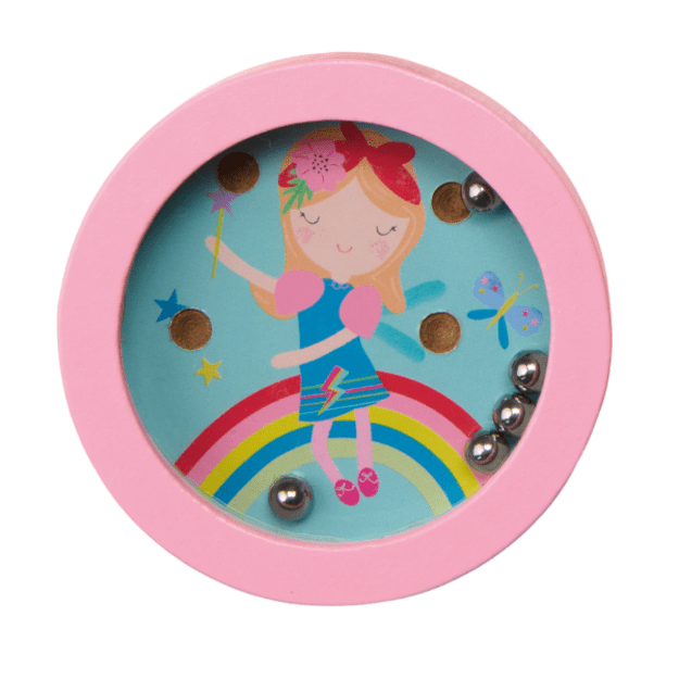 Wooden Tilt Puzzle, Rainbow Fairy