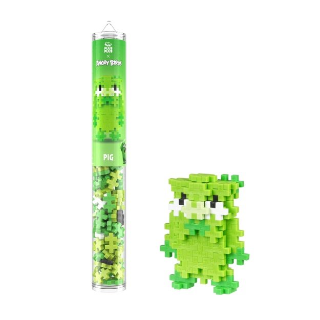 Plus Plus ehitusklotsid Angry Birds Siga, 110 tk.