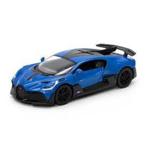 KiNSMART automobilis, Bugatti Divo, mėlynas