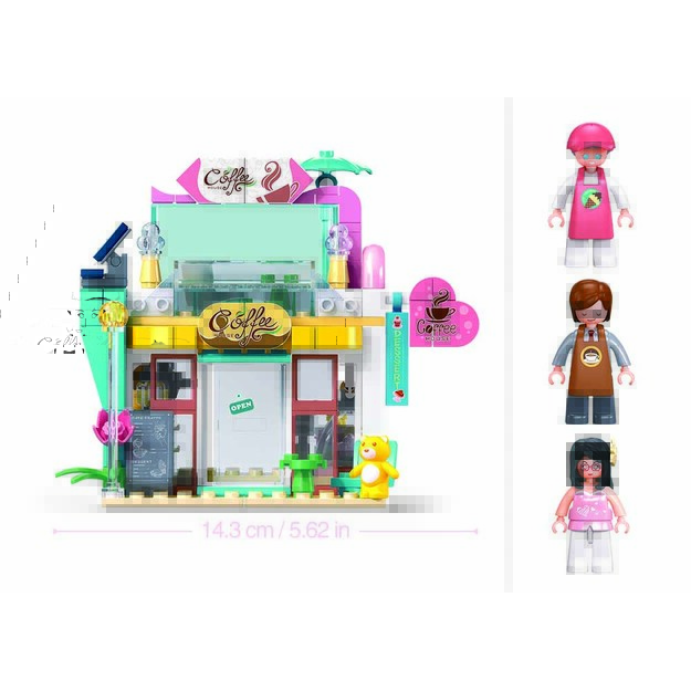 Sluban konstruktorius, Kavinukė ir ledainė, 241 det. 2