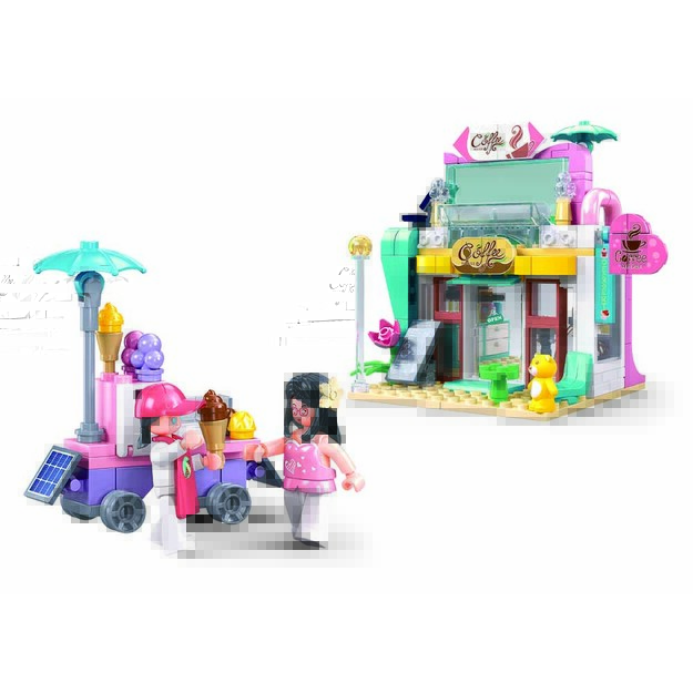 Sluban konstruktorius, Kavinukė ir ledainė, 241 det. 4