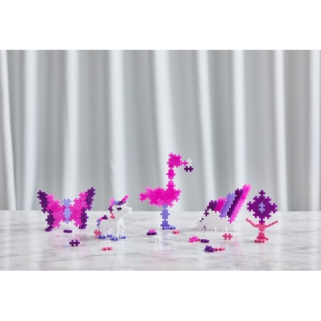 Plus Plus ehitusklotsid tuubis, 1 meeter, sädeluse värvid 2