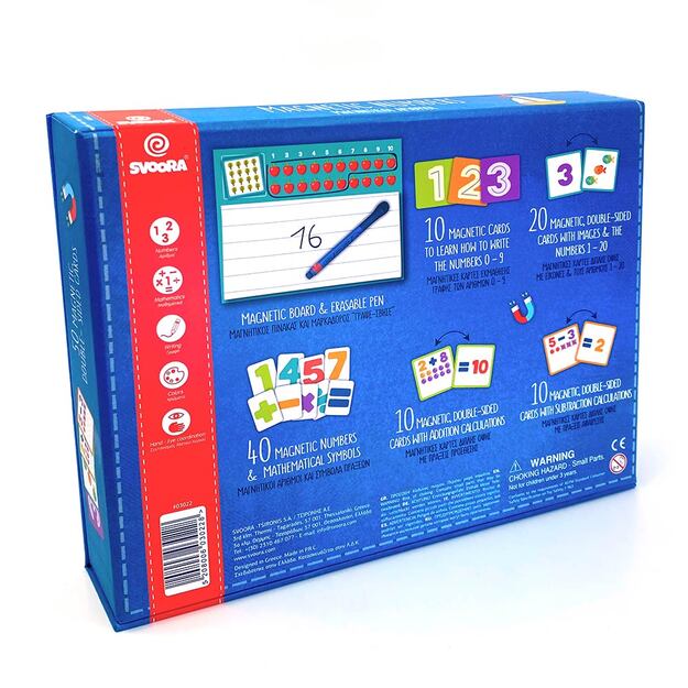 Svoora magnetinis žaidimas, Mokausi matematikos 4