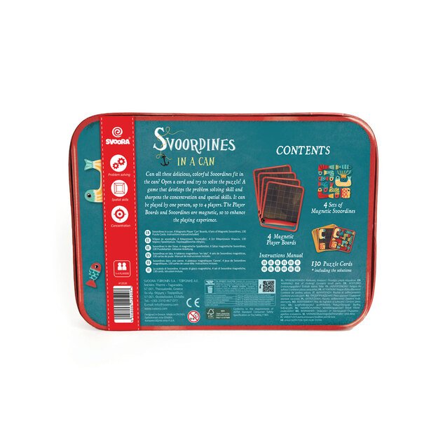 Svoora magnetinis žaidimas, Sardinės skardinėje 8