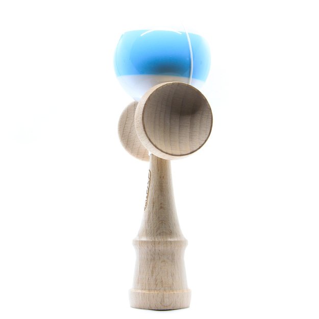 Kendama žaislas, medinis/mėlynas