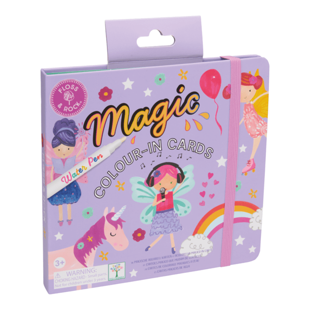 Magic Colour Changing Water Cards - Fairy Unicorn