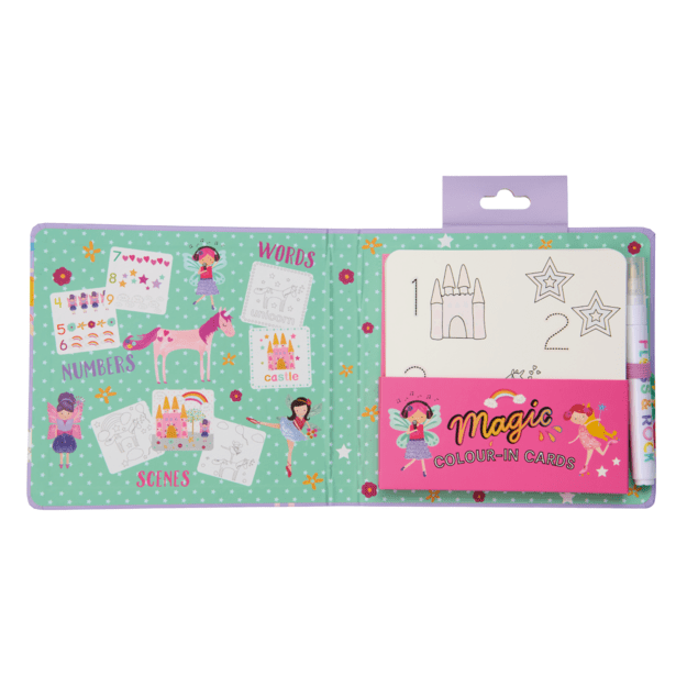 Magic Colour Changing Water Cards - Fairy Unicorn 2