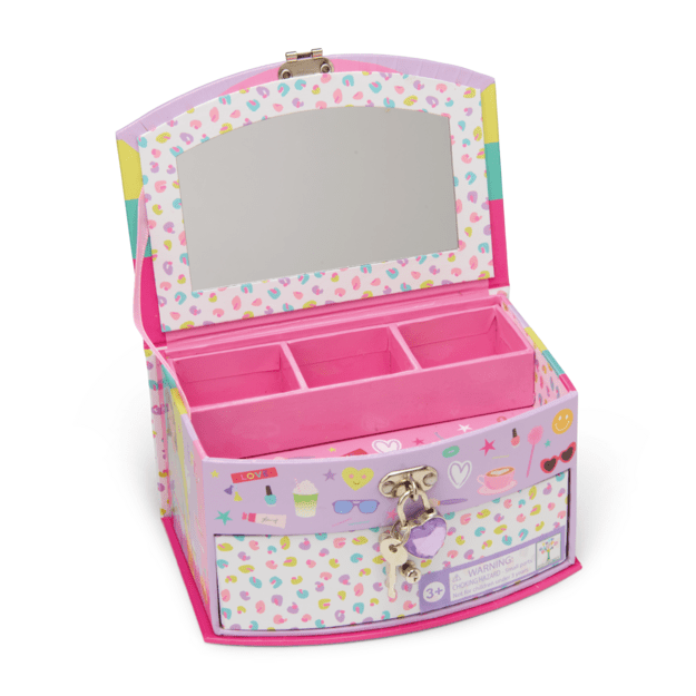 Lockable Jewellery Box, Fab Friends 1