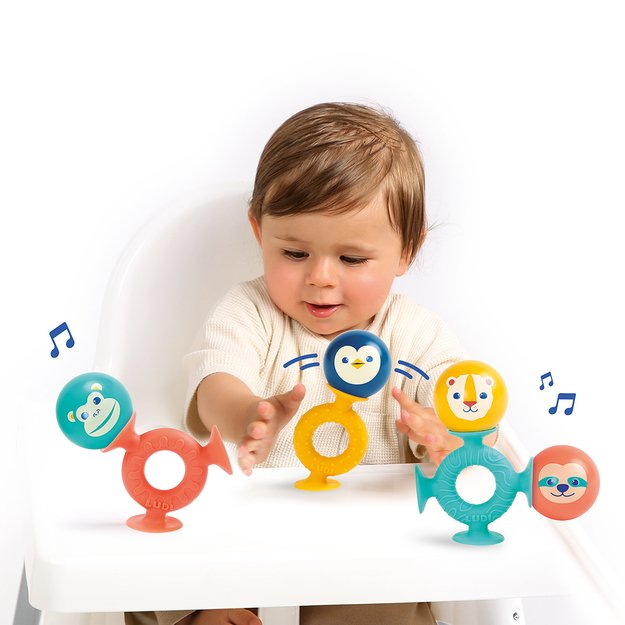 LUDI lipeklīši ar grabulīšu bumbiņām, Smack Pop 4