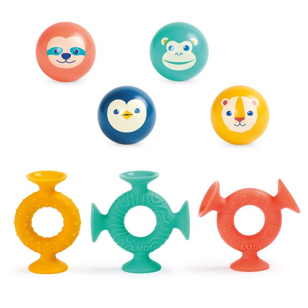 LUDI lipeklīši ar grabulīšu bumbiņām, Smack Pop