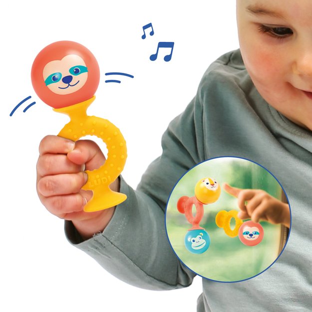 LUDI lipeklīši ar grabulīšu bumbiņām, Smack Pop 5